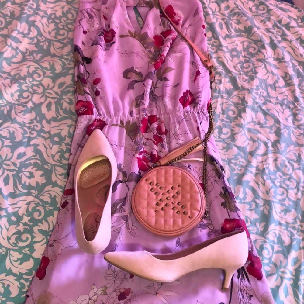 Peach Dexflex Comfort Pumps